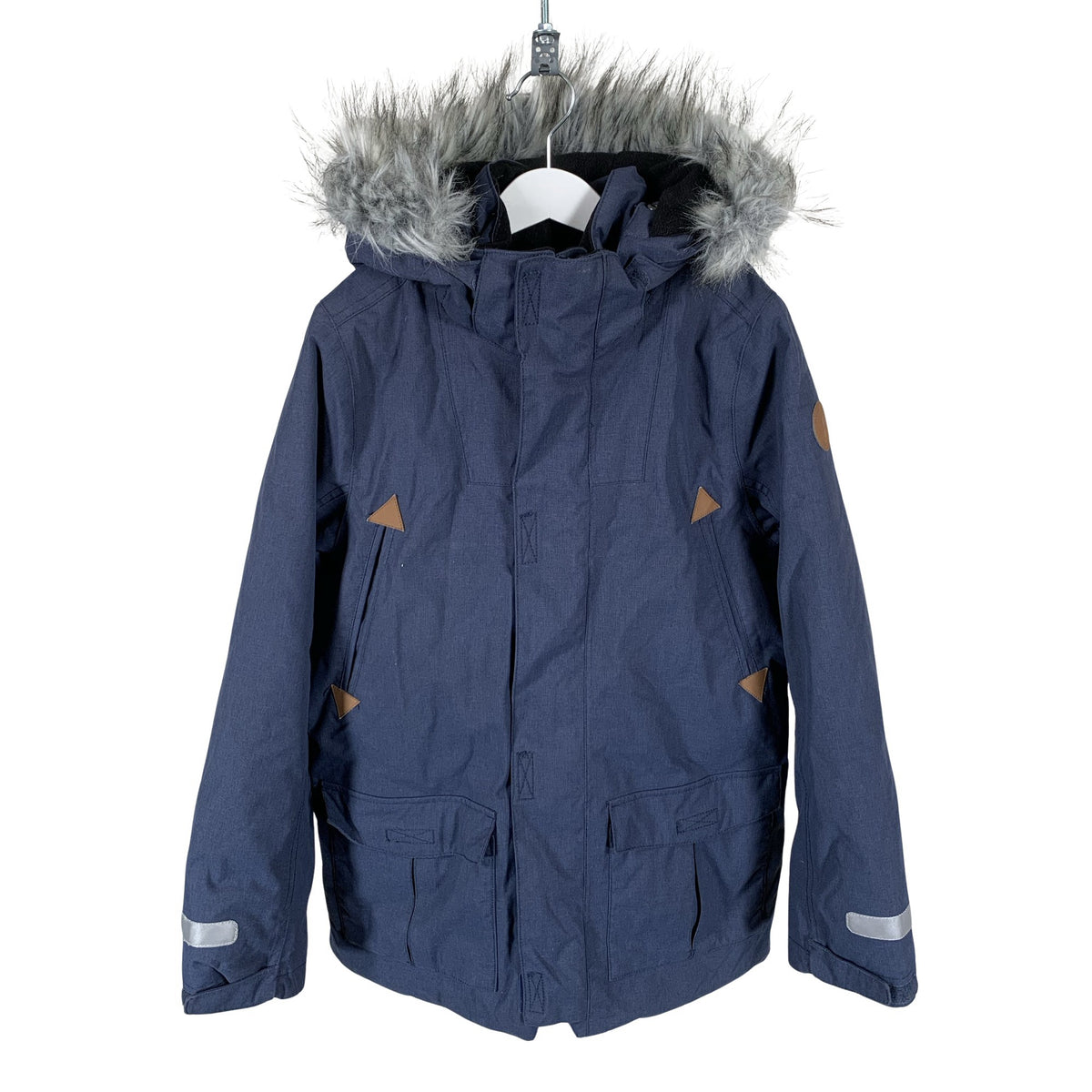 Unisex Polarn O. Pyret - Toppatakki, koko 140 - 146 - Sininen (1)