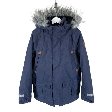 Unisex Polarn O. Pyret - Toppatakki, koko 140 - 146 - Sininen ()