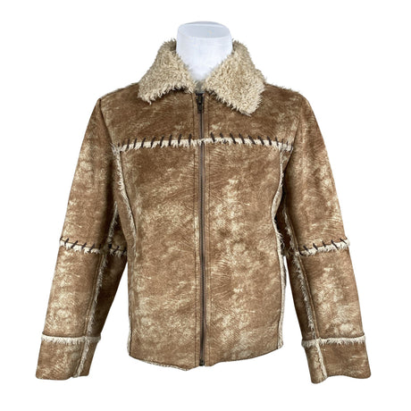 Miesten Jack & Jones - Tekoturkistakki, koko L - Ruskea ()