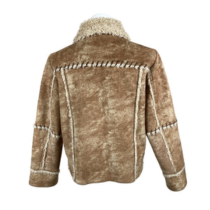 Miesten Jack & Jones - Tekoturkistakki, koko L - Ruskea (2)