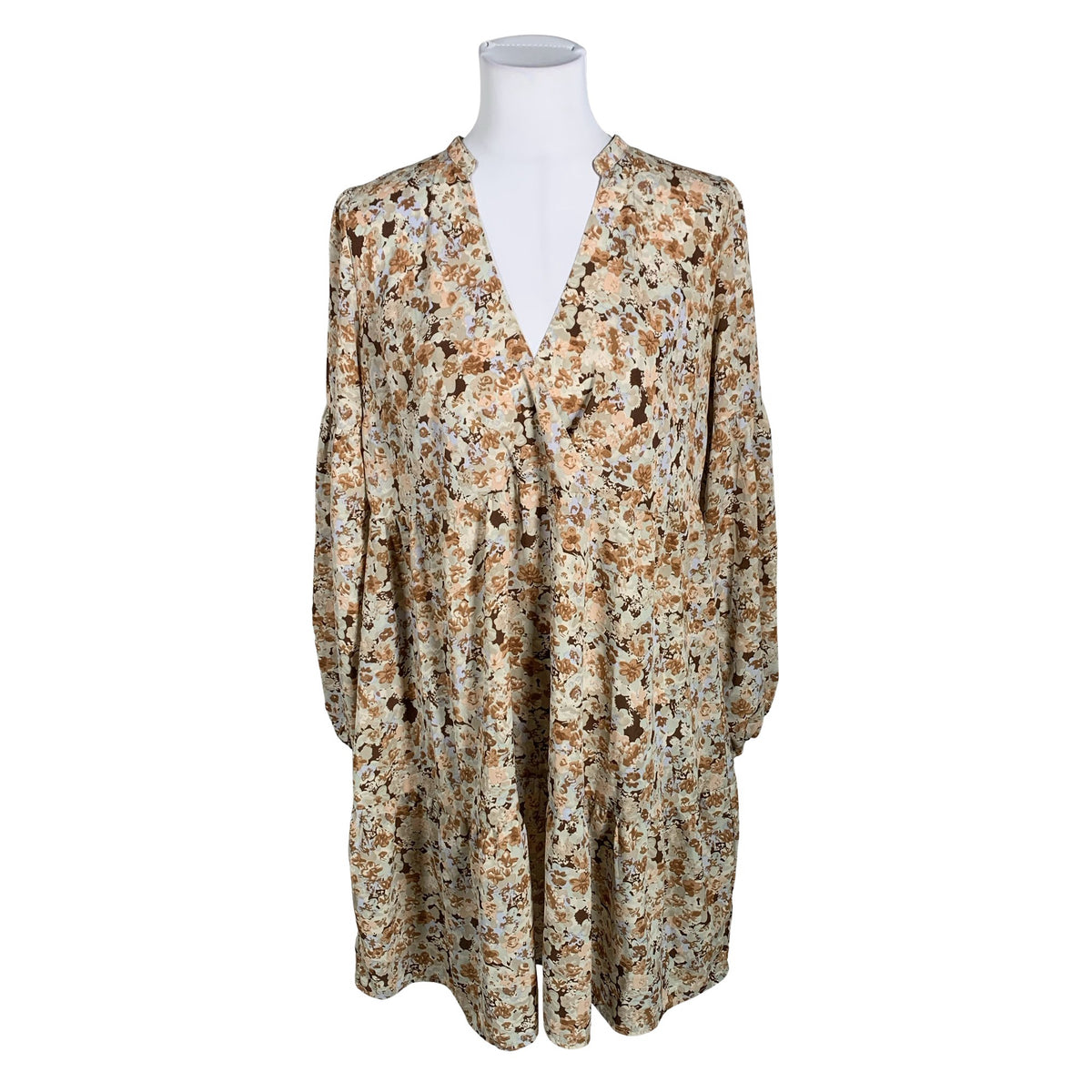 Naisten Neo Noir - Sifonkimekko, koko 38 - Beige (1)