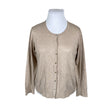 Naisten O.I.S - Neuletakki, koko 44 - Beige ()