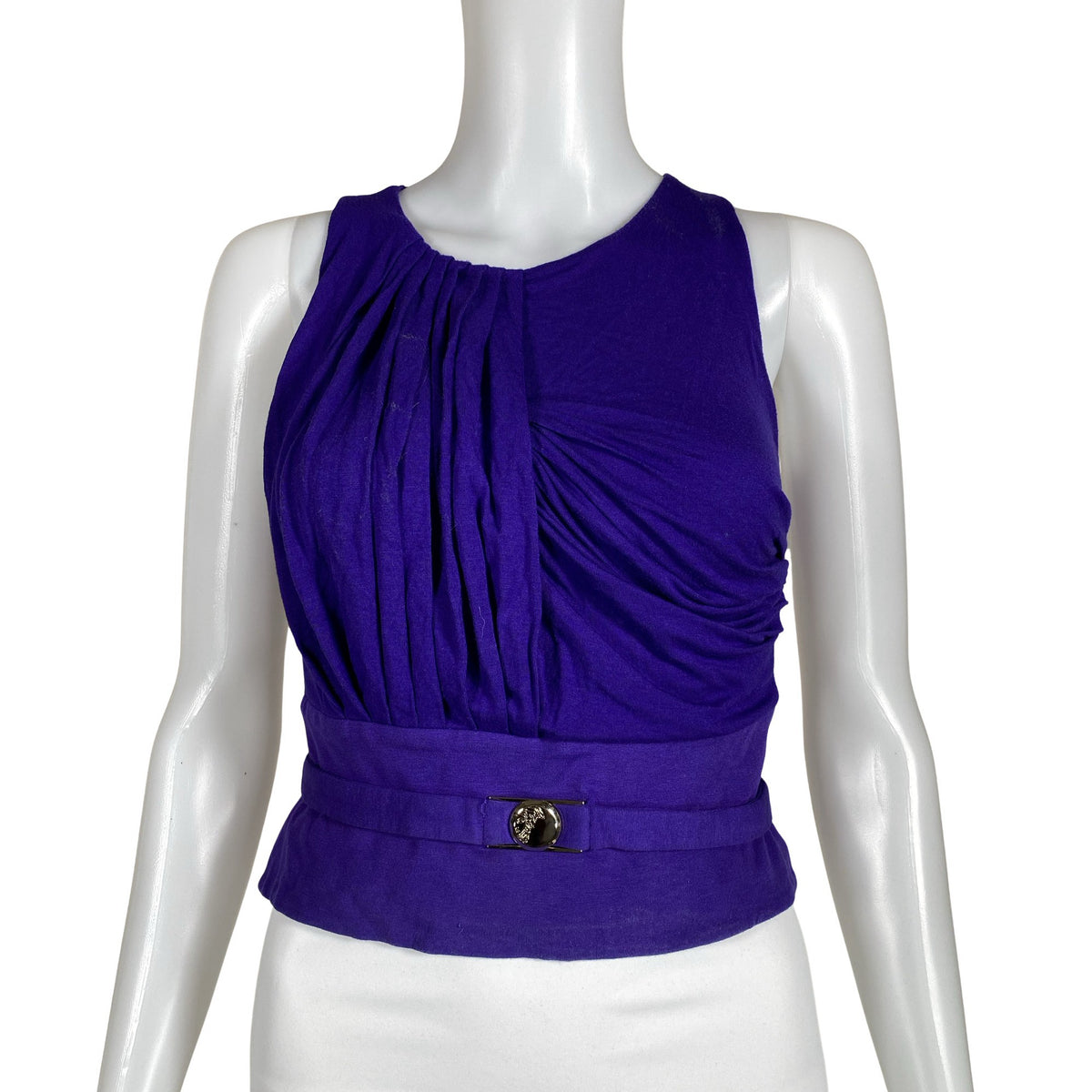 Naisten Versace Collection - Trikootoppi, koko 36 - Violetti (1)