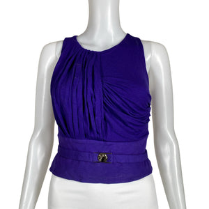 Naisten Versace Collection - Trikootoppi, koko 36 - Violetti (1)