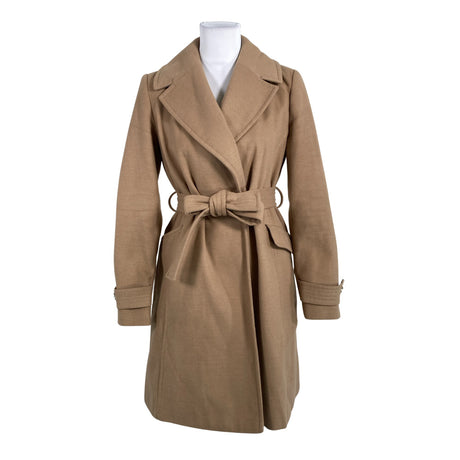 Naisten Dorothy Perkins - Villakangastakki, koko 38 - Ruskea ()