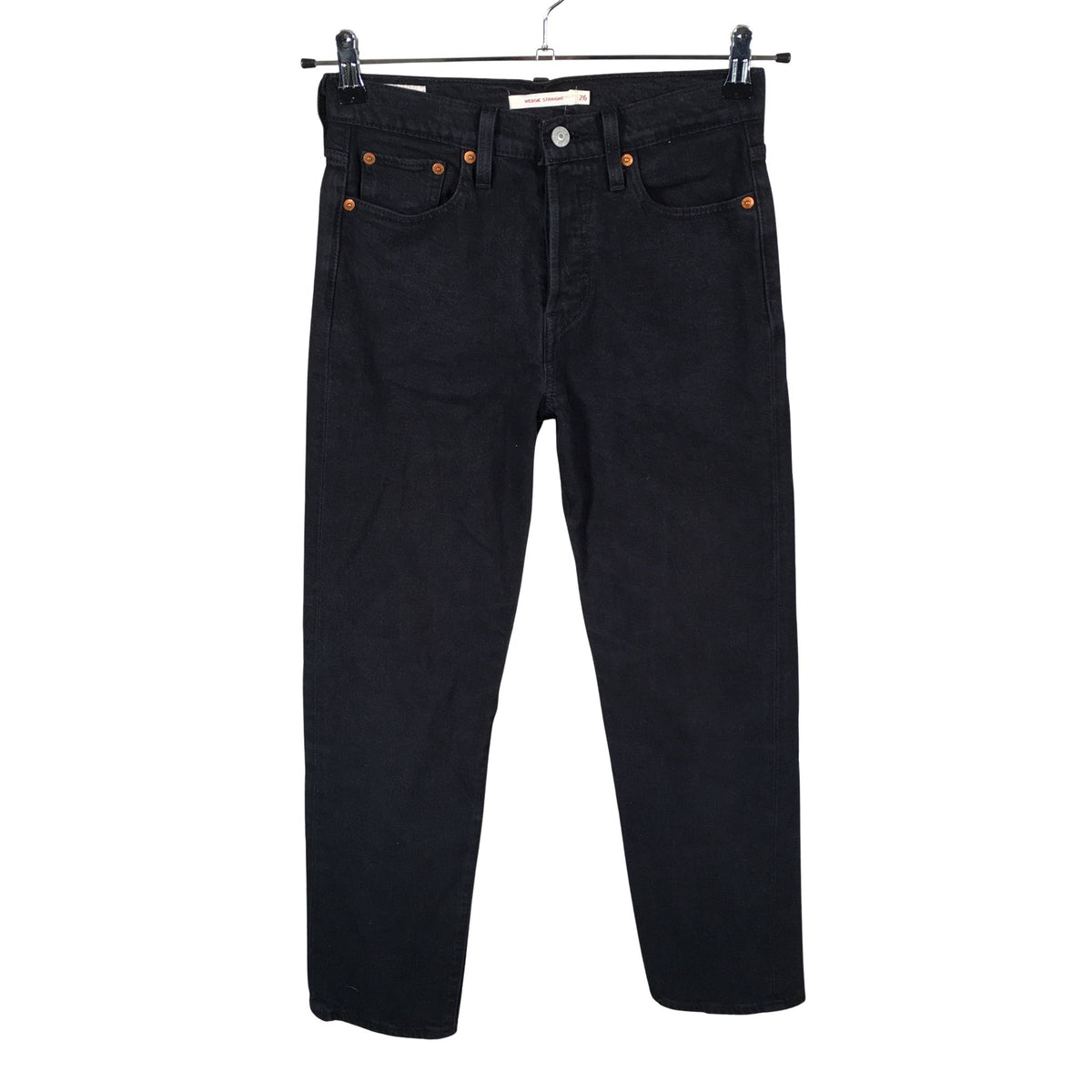 Naisten Levi's - Farkut, koko W26 - Musta (1)