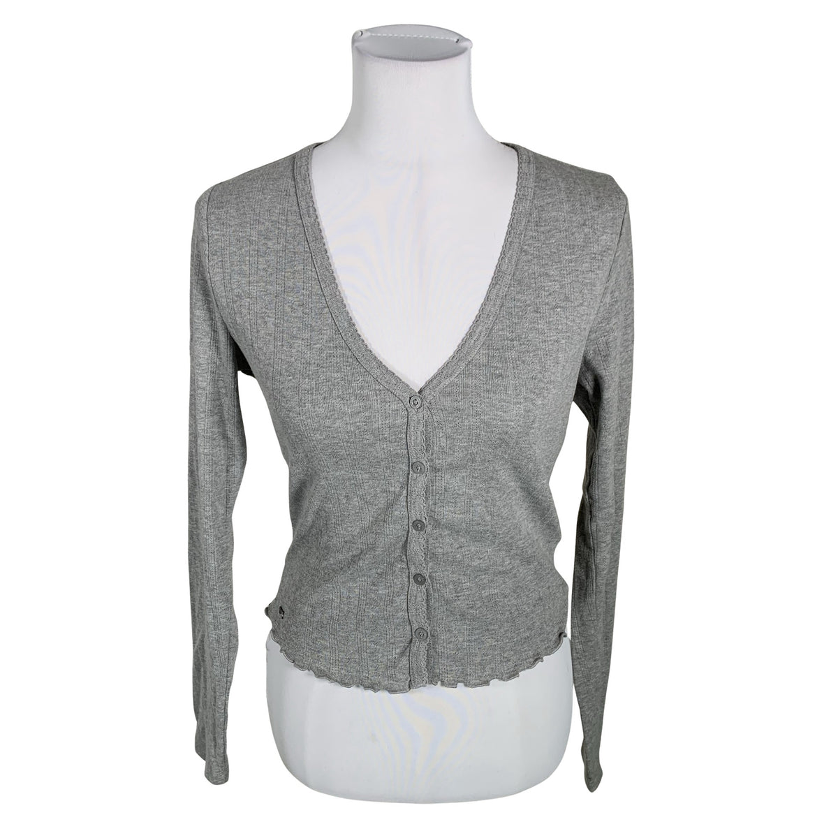 Naisten Superdry - Trikoopaita, koko 40 - Harmaa (1)