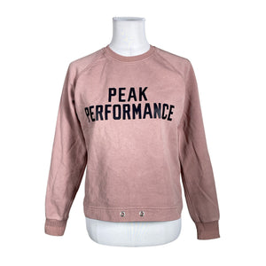 Naisten Peak Performance - Collegepaita, koko 36 - Vaaleanpunainen (1)