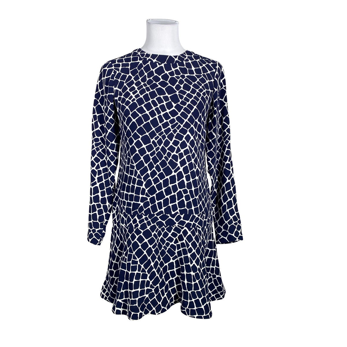 Naisten Michael Kors - Sifonkimekko, koko 34 - Sininen (1)
