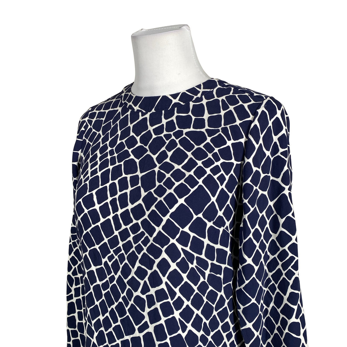 Naisten Michael Kors - Sifonkimekko, koko 34 - Sininen (2)