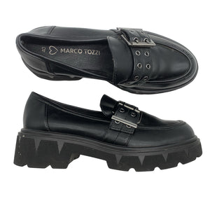 Naisten Marco Tozzi - Loaferit, koko 40 - Musta (1)