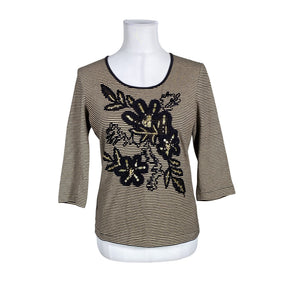 Naisten Taifun - Trikoopaita, koko 38 - Beige (1)