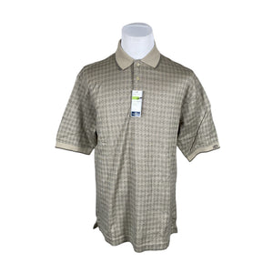 Miesten Dockers - Urheilupaita, lyhyet hihat, koko M - Beige (1)