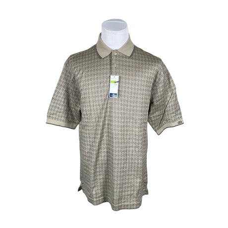 Miesten Dockers - Urheilupaita, lyhyet hihat, koko M - Beige ()