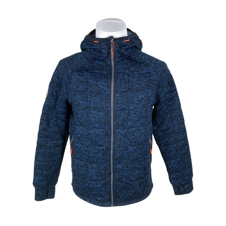 Miesten Superdry - Huppari, koko S - Sininen ()