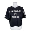 Naisten Superdry - T-paita, koko 38 - Musta ()