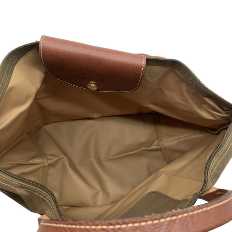 Naisten Longchamp - Käsilaukku, koko Maxi - Vihreä (2)