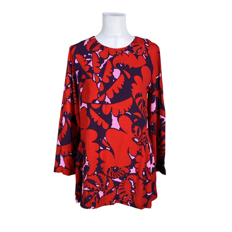 Naisten Marimekko - Kangastunika, koko 38 - Punainen ()