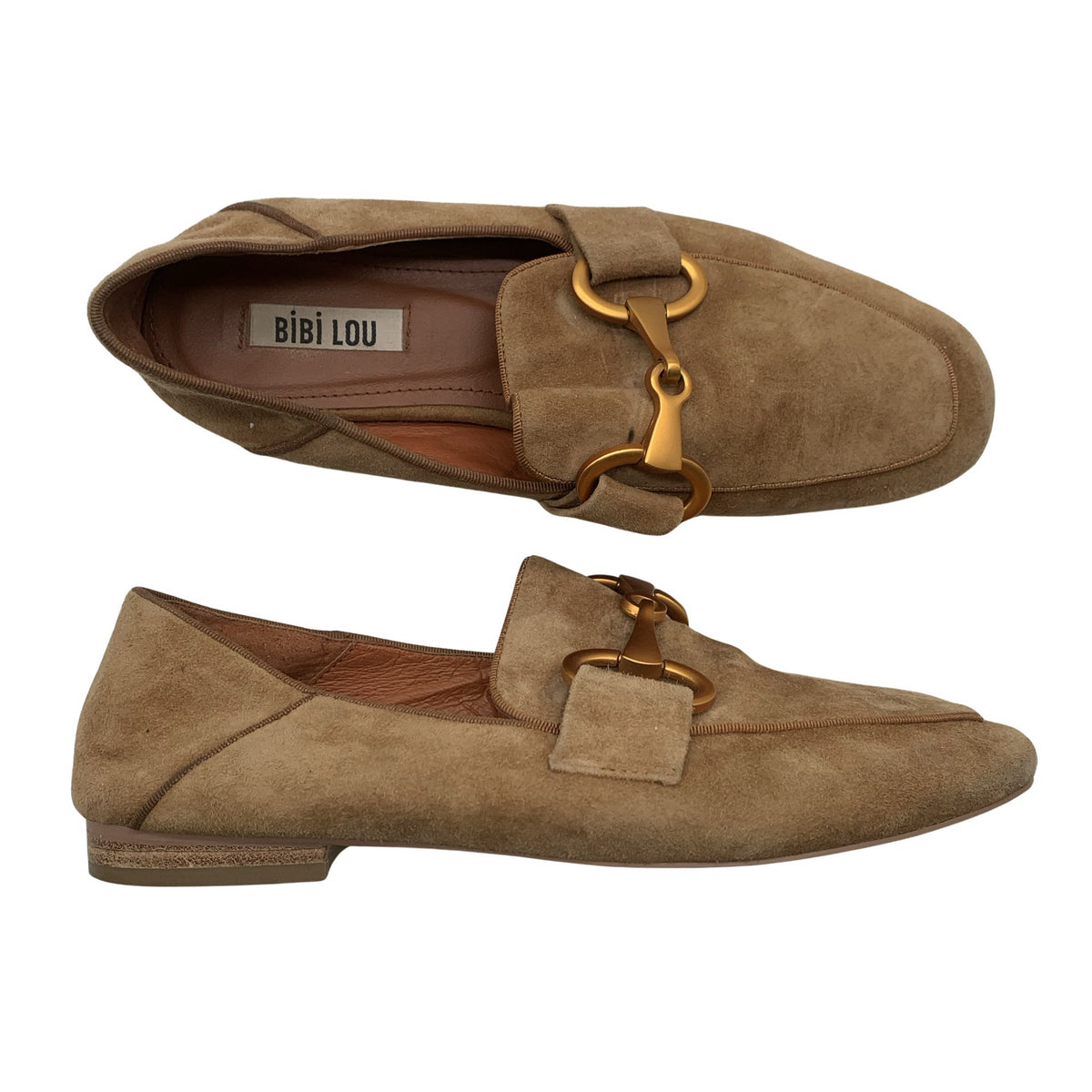 Naisten Bibi Lou - Loaferit, koko 38 - Ruskea (1)