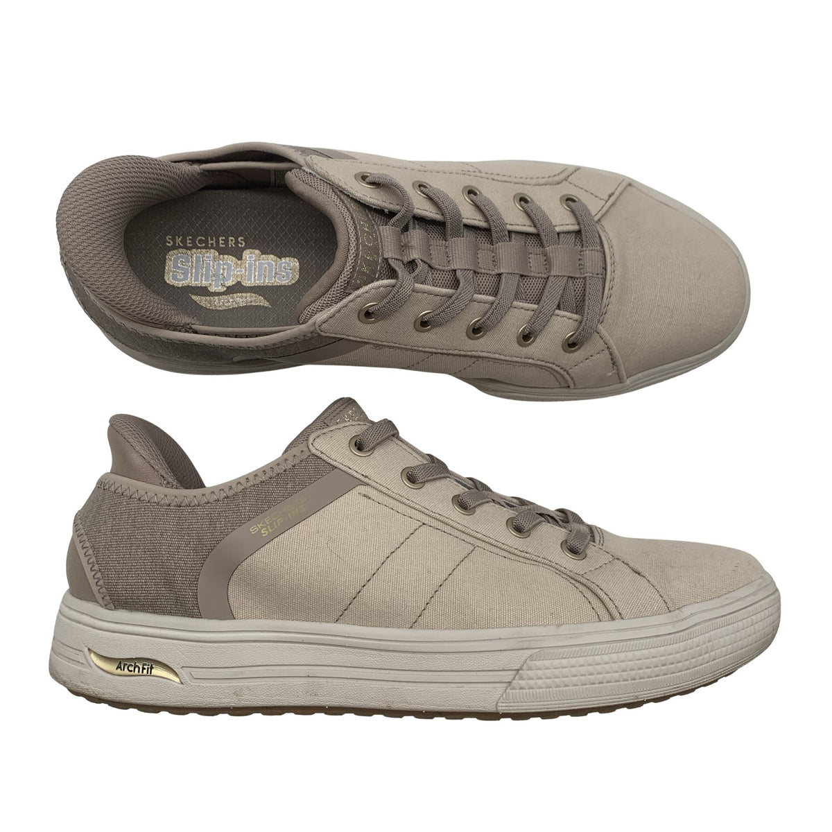 Naisten Skechers - Tennarit, koko 39 - Beige (1)