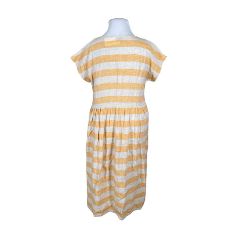 Naisten Kuusama - Kangasmekko, koko 42 - Beige (2)