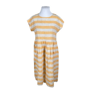 Naisten Kuusama - Kangasmekko, koko 42 - Beige (1)