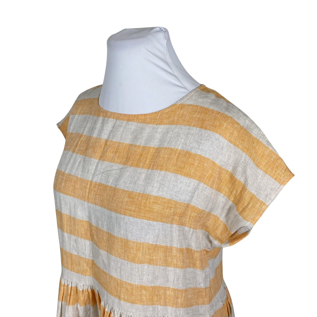 Naisten Kuusama - Kangasmekko, koko 42 - Beige (3)