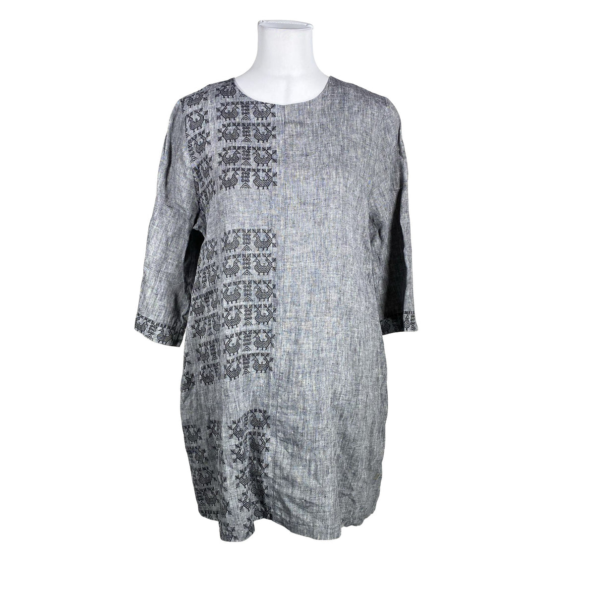 Naisten Koita Design - Kangastunika, koko 38 - Harmaa (1)