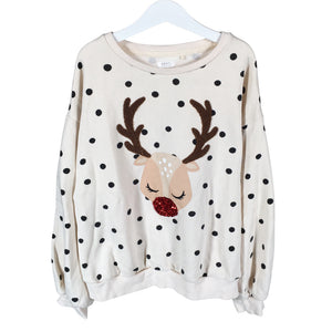 Unisex Next - Collegepaita, koko 146 - 152 - Beige (1)