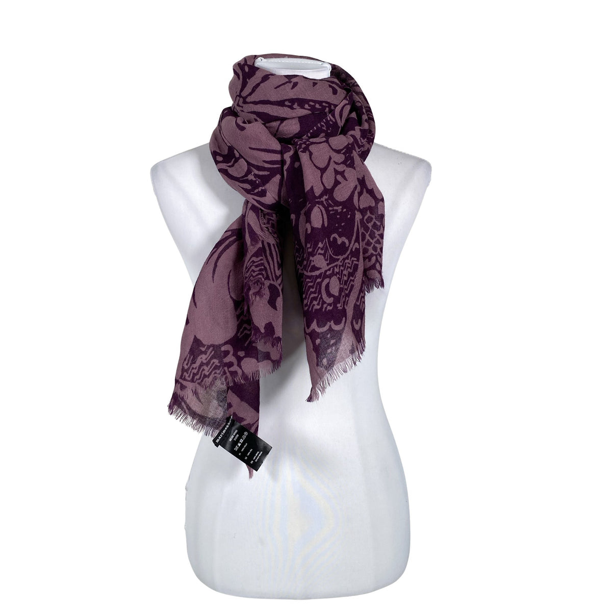 Naisten Marimekko - Huivi, koko Maxi - Violetti (1)