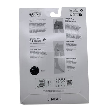 Naisten Lindex - Sukkahousut, ohuet, koko 38 - Musta (2)