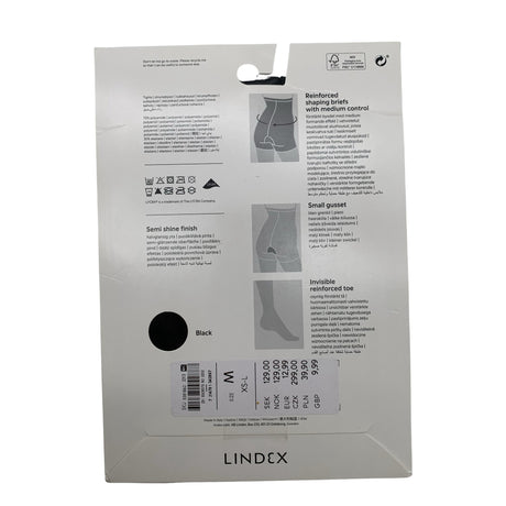 Naisten Lindex - Sukkahousut, ohuet, koko 38 - Musta (2)