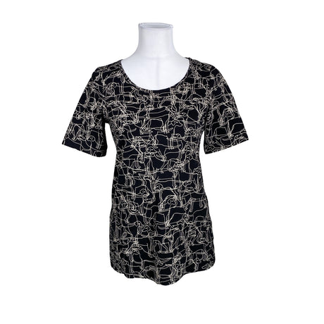Naisten Marimekko - T-paita, koko 38 - Musta ()