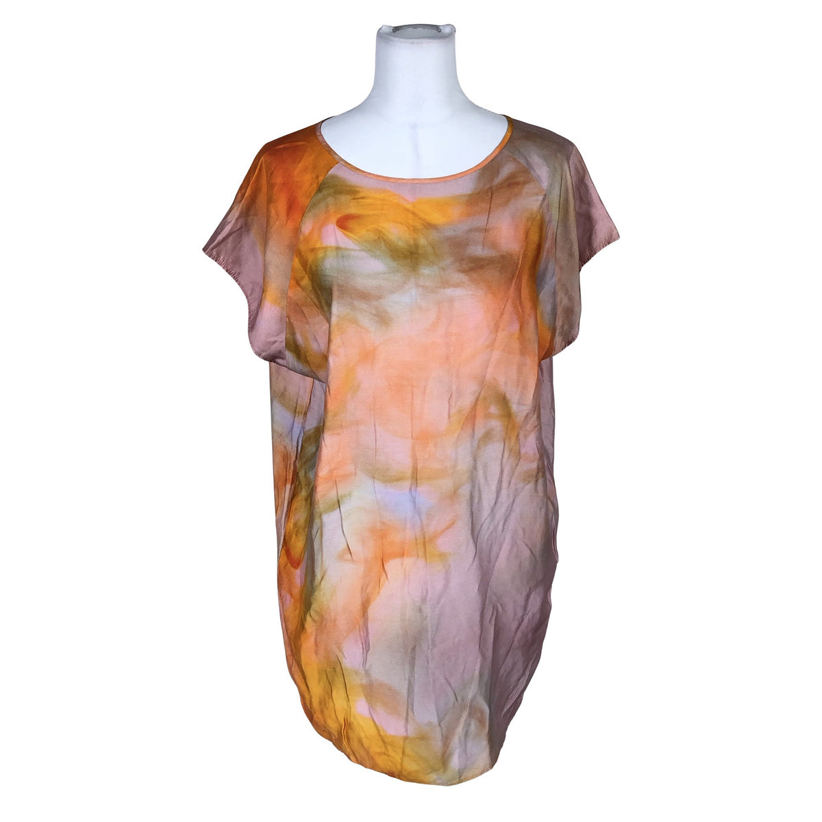 Naisten Hugo Boss - Sifonkimekko, koko 44 - Oranssi (1)