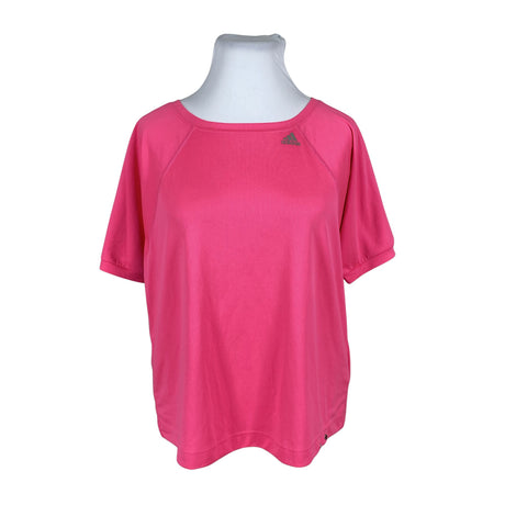 Naisten Adidas - Urheilupaita, lyhyet hihat, koko 42 - Pinkki ()
