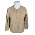 Naisten Atelier Creation - Neuletakki, koko 42 - Beige ()