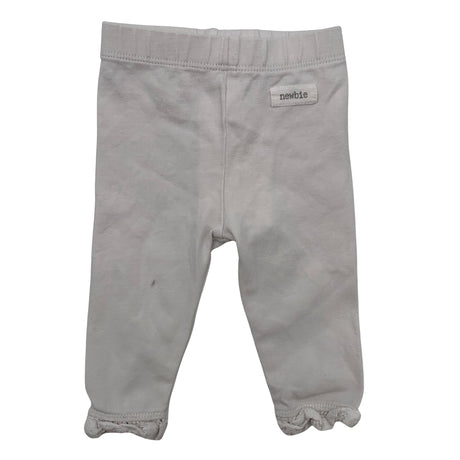 Tyttöjen Newbie - Leggingsit, koko 50 - 56 - Valkoinen ()
