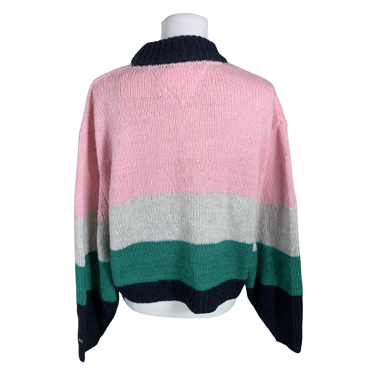 Naisten Tommy Jeans (Tommy Hilfiger) - Neulepaita, koko 38 - Vaaleanpunainen (2)