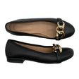 Naisten Ten Points - Ballerinat, koko 38 - Musta ()