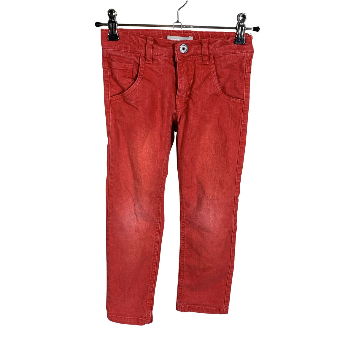 Unisex Name It - Farkut, koko 104 - 110 - Punainen (1)