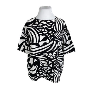 Naisten Marimekko - Trikoopaita, koko 40 - Musta (1)