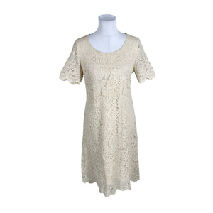 Naisten Mekkoateljee - Juhlamekko, koko 38 - Beige (1)