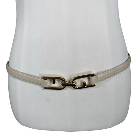 Naisten Furla - Nahkavyö, koko Ei kokoa - Beige (2)