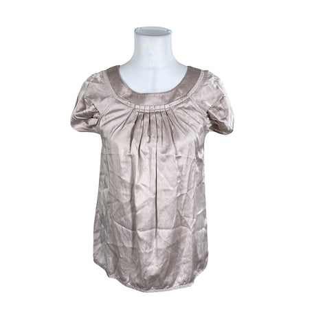 Naisten BCBG Maxazria - Lyhythihainen pusero, koko 34 - Vaaleanpunainen ()