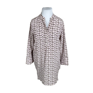 Naisten Marimekko - Sifonkimekko, koko 44 - Vaaleanpunainen (1)