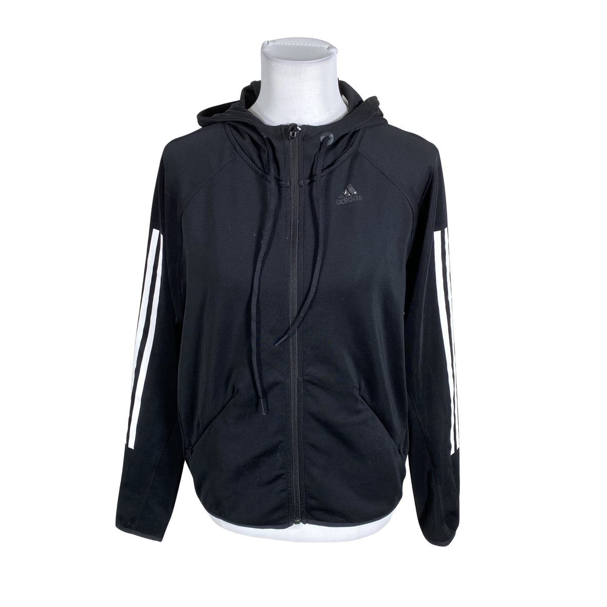 Naisten Adidas - Verryttelytakki, koko 38 - Musta (1)