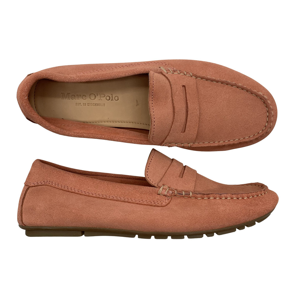 Naisten Marc O'Polo - Loaferit, koko 39 - Vaaleanpunainen (1)