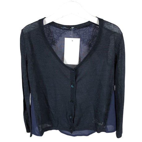Tyttöjen Guess - Neuletakki, koko 116 - 122 - Sininen ()