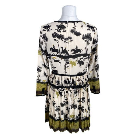 Naisten Ted Baker - Sifonkimekko, koko 40 - Beige (2)
