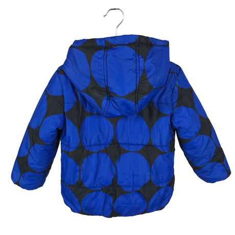 Unisex Marimekko - Toppatakki, koko 104 - 110 - Sininen (2)